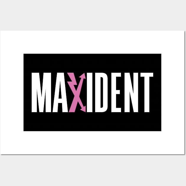 Maximum Accident White Wall Art by Vicener